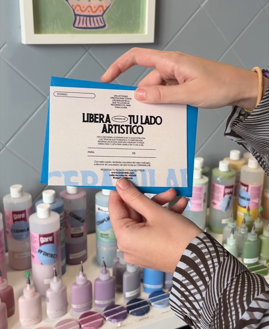 Vale de regalo de CeramiLab: Libera tu lado artístico